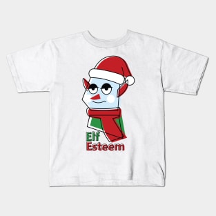 merry Christmas - elf esteem Kids T-Shirt